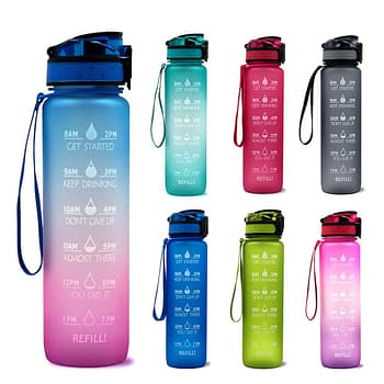 1L Tritan Water Bottle With Bounce Cover