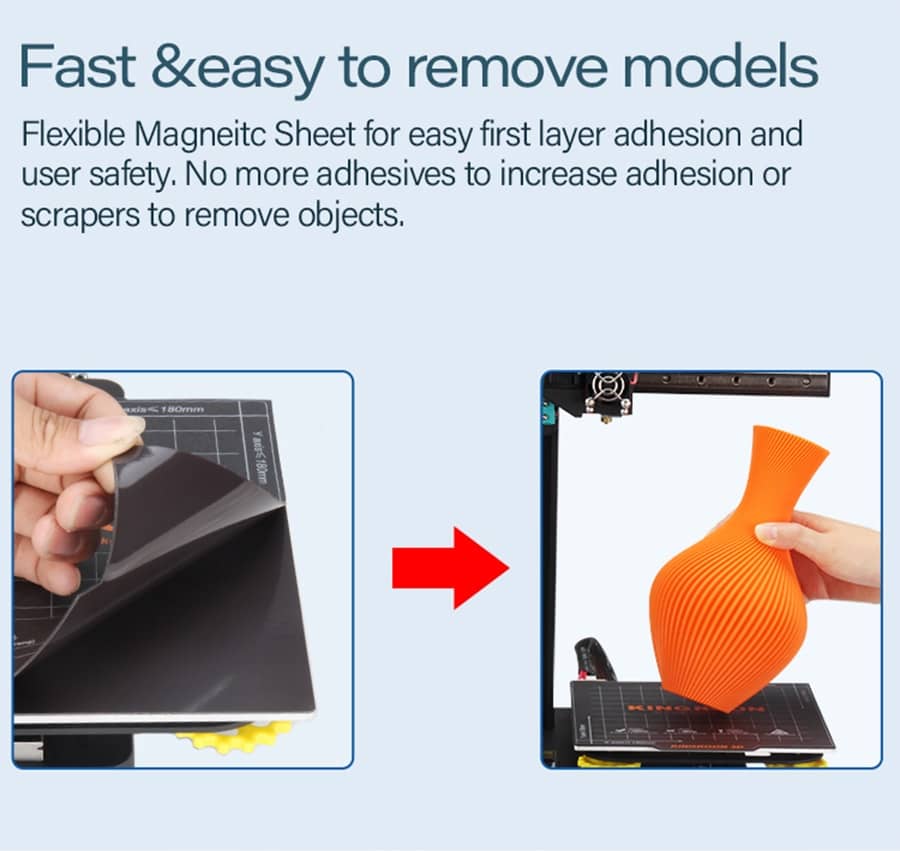 Upgraded High Precision Touch Screen 3D Printer