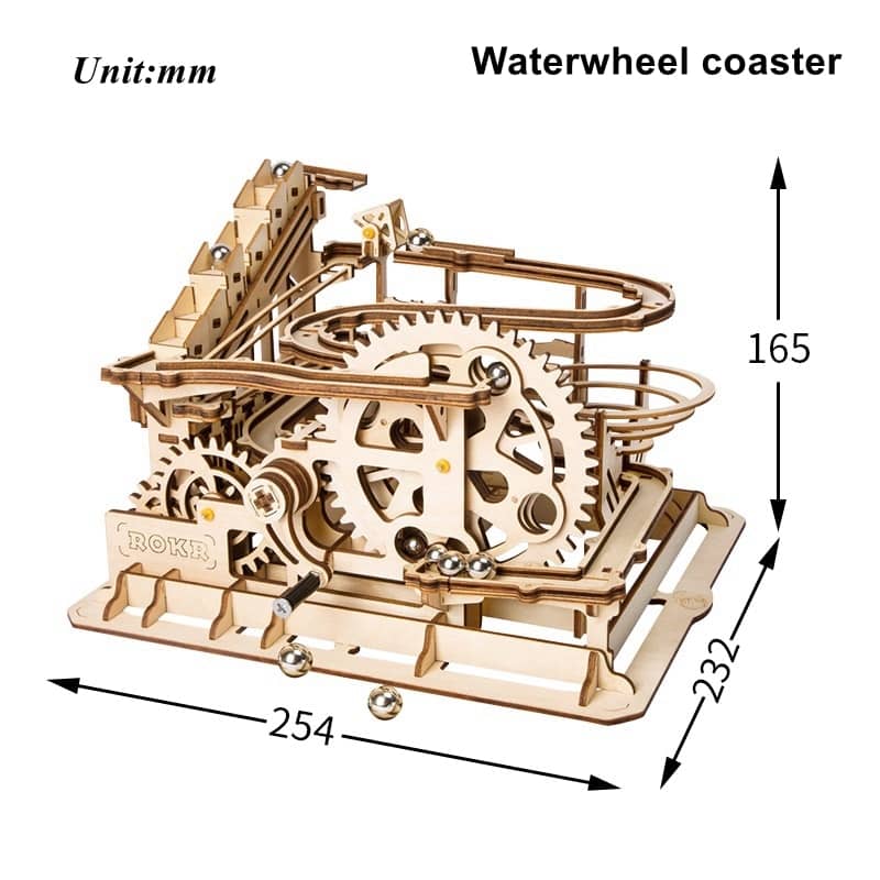 Robotime Marble DIY Wooden Waterwheel