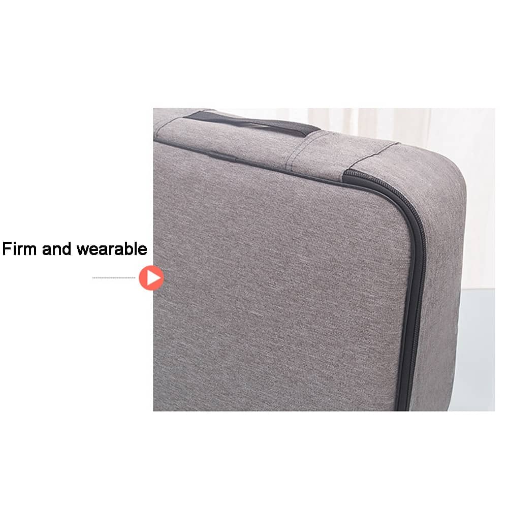 Large Multi-Layer Document Storage Bag with Lock