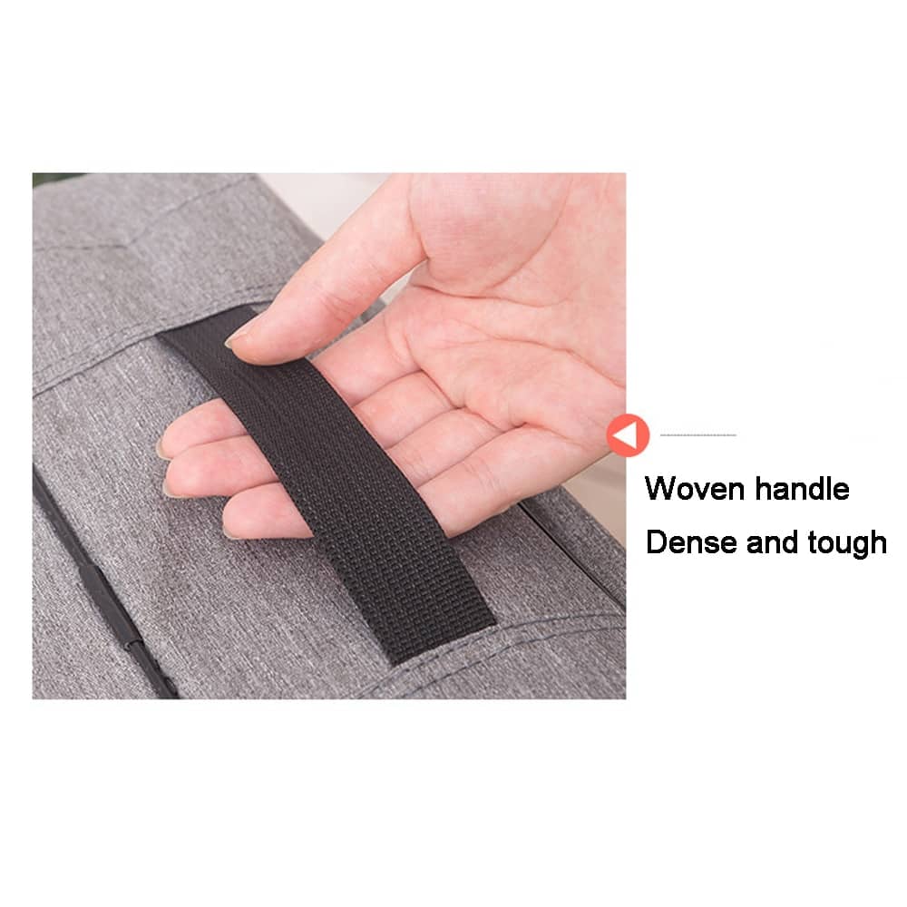 Large Multi-Layer Document Storage Bag with Lock