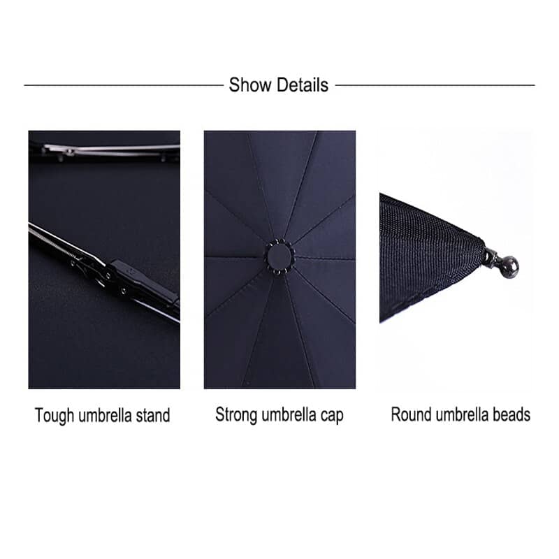 Wind Resistant Automatic Folding Umbrella
