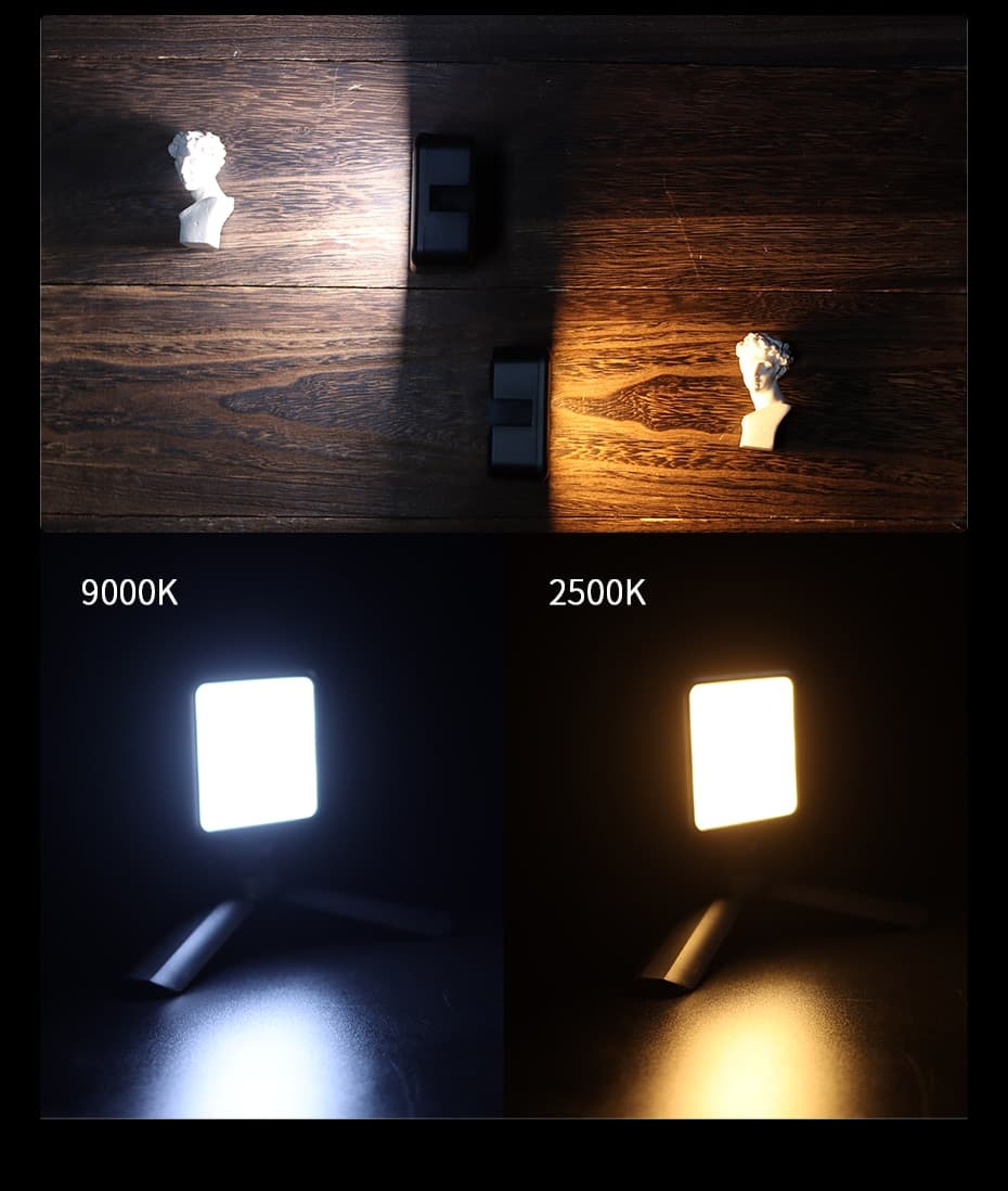 Ulanzi VL49 RGB Full Color LED Video Light with 2500K-9000K Color Temperature, 2000mAh and Type-c Port