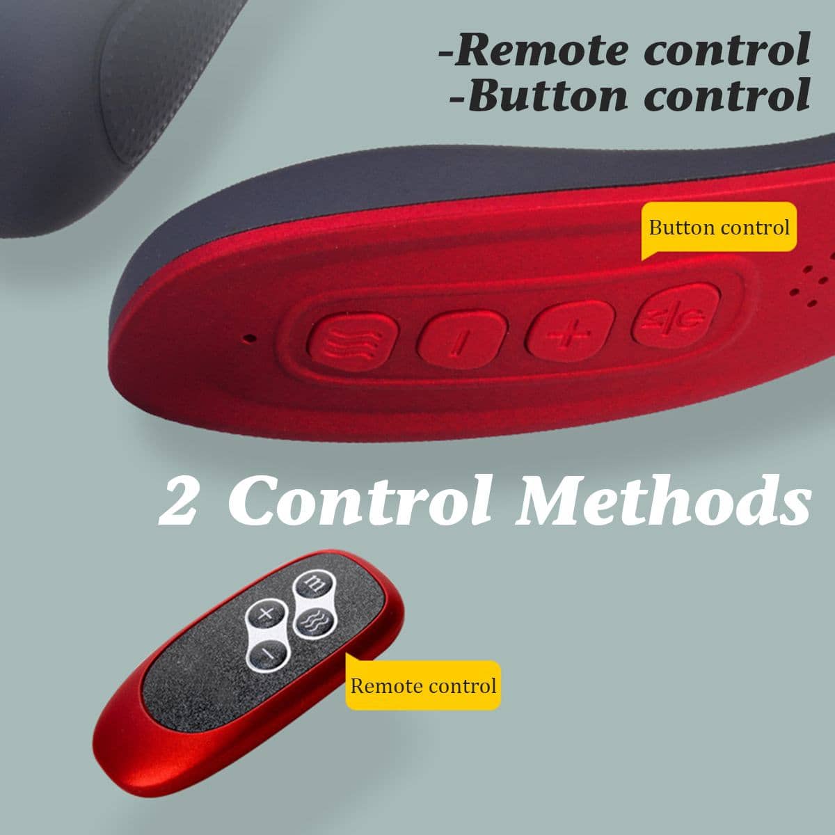 12 Heads Electric Neck Massager With Remote Control