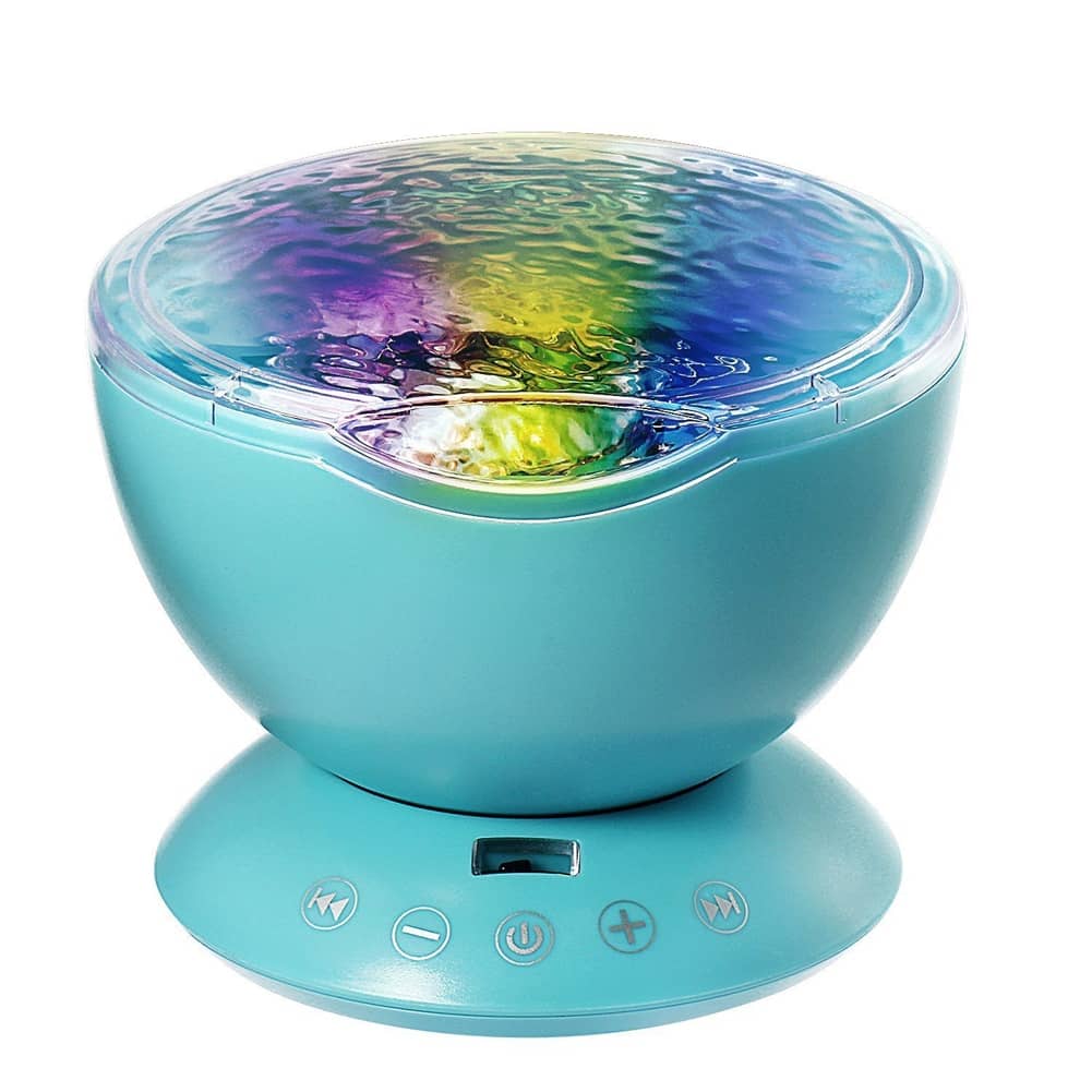 Coquimbo Ocean Wave LED Projector with Built In Music Player and Remote Control