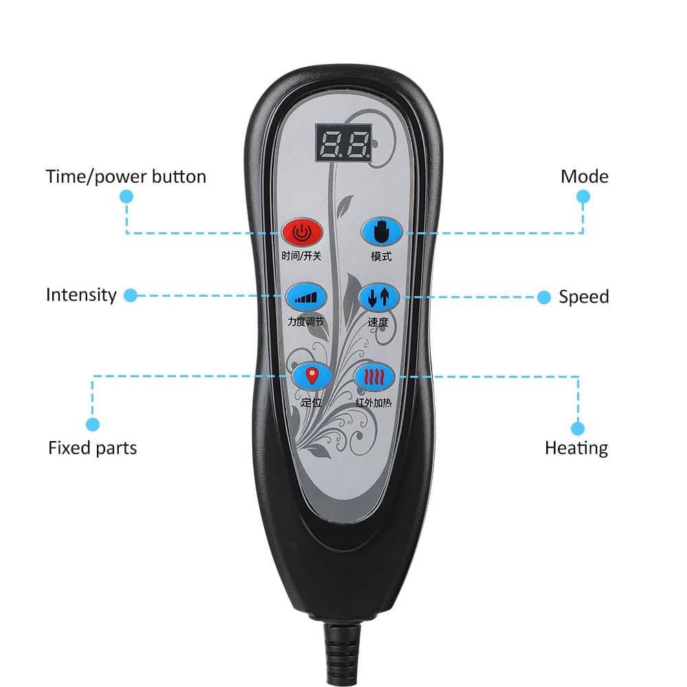 Electric Heating Full Body Massage with Powerful Motors Vibration and Stimulating