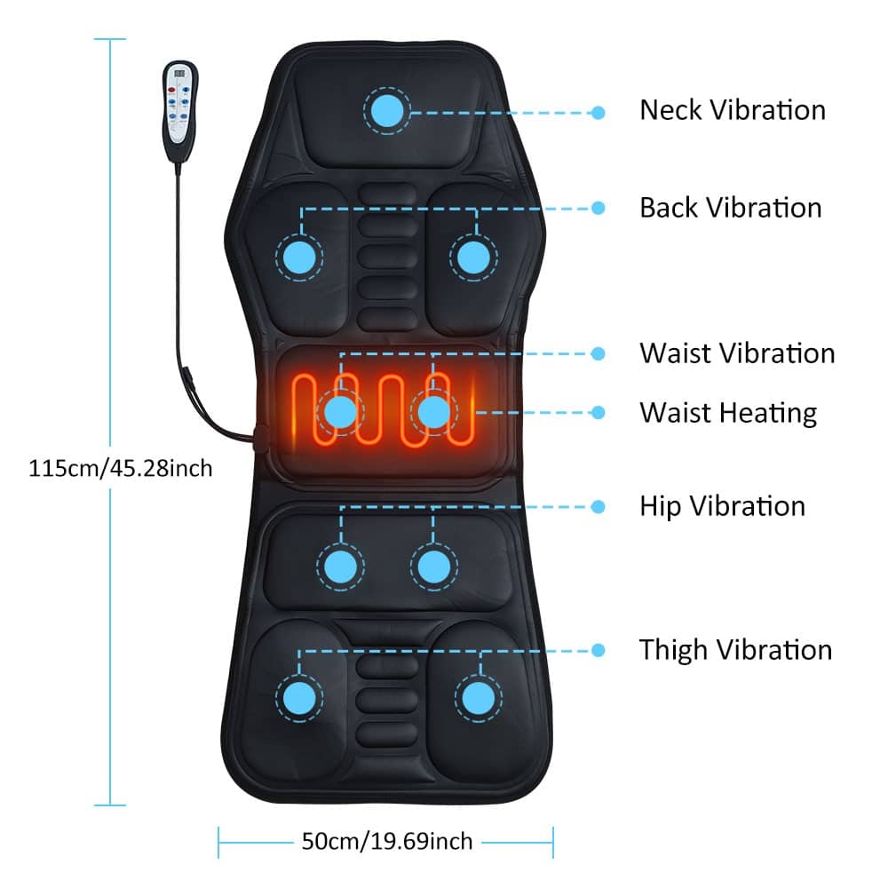 Electric Heating Full Body Massage with Powerful Motors Vibration and Stimulating