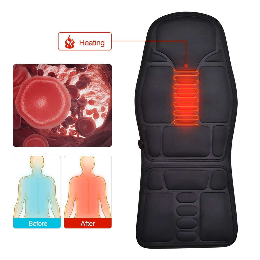 Electric Heating Full Body Massage with Powerful Motors Vibration and Stimulating