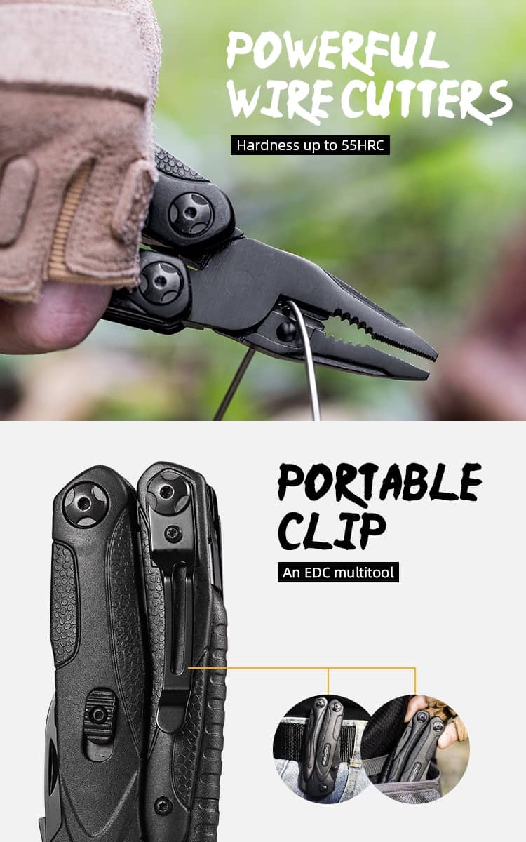 Roxon CM1349 14-in-1 Multitool for Outdoors
