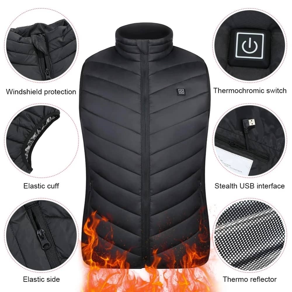 11PCS Heated Vest Jacket