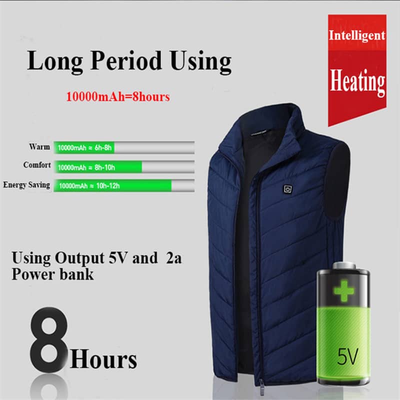 11PCS Heated Vest Jacket