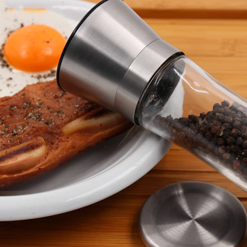 Double-Layer Pepper Grinder