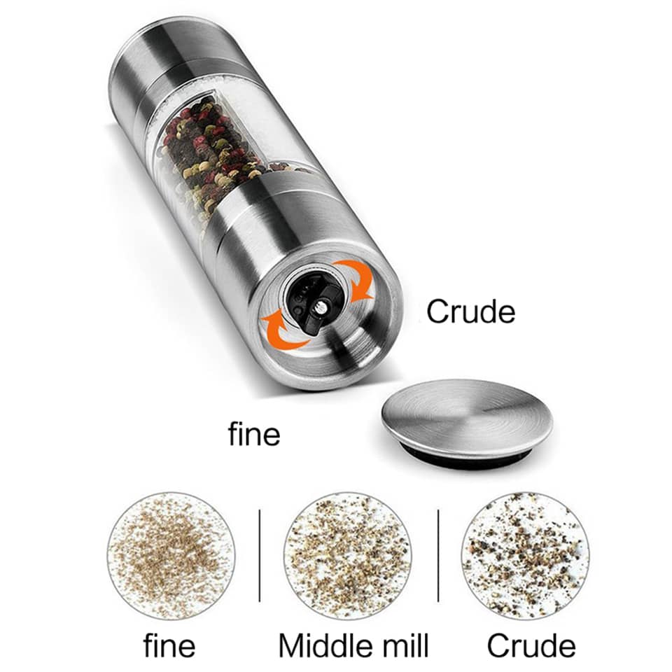 Double-Layer Pepper Grinder