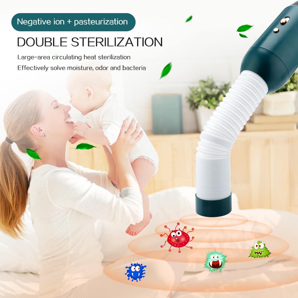 Portable Clothes Dryer with Electric Heating