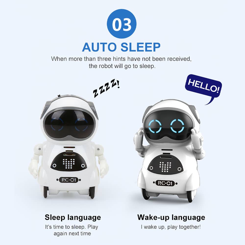 939A Pocket RC Interactive Robot with Voice Recognition and Dialogue