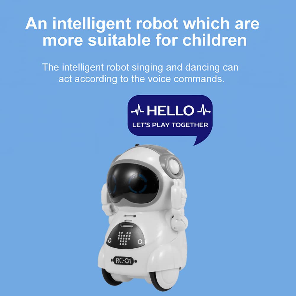 939A Pocket RC Interactive Robot with Voice Recognition and Dialogue